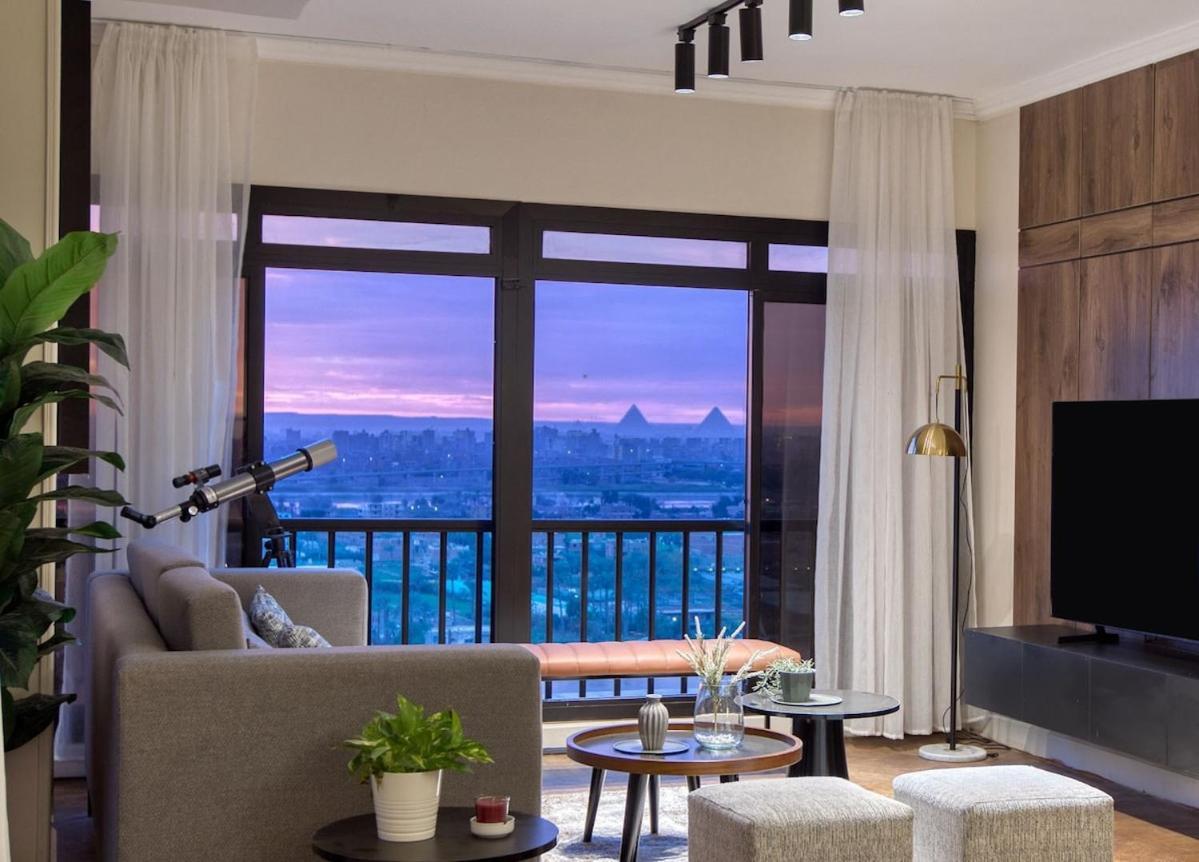 Nile Pyramids View *